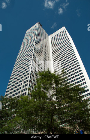 Setzen Sie Ville Marie, Montreal das höchste Gebäude in der Innenstadt, Quebec, Kanada Stockfoto
