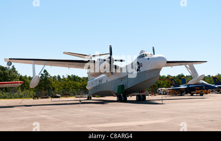 Pensacola, Florida, Martin Marlin P5M-2, National Naval Aviation Museum Patrouille Fliegenboot Stockfoto