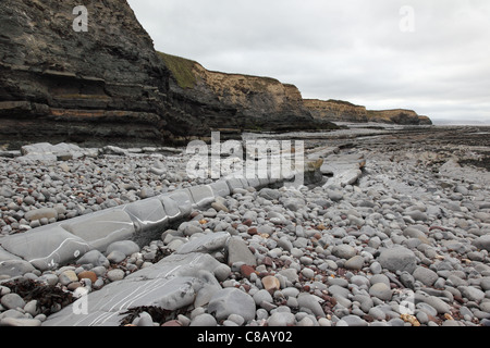 Kilve Strand, Somerset, England Stockfoto