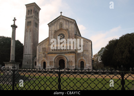 'Italianate' Church of St Mary and St Nicholas, Wilton, Salisbury, Wiltshire, England, Großbritannien Stockfoto