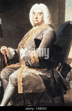 Georg Friedrich Händel Stockfoto