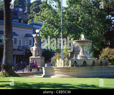 Park Plaza de Viña Del Mar, Sausalito, San Francisco Bay Area, Marin County, Kalifornien, Vereinigte Staaten von Amerika Stockfoto