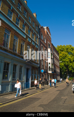 Greek Street in Soho Bezirk central London England UK Europe Stockfoto