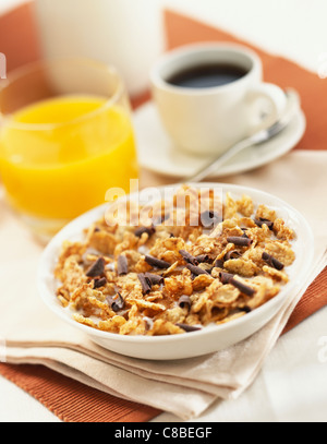 Schüssel Müsli Stockfoto