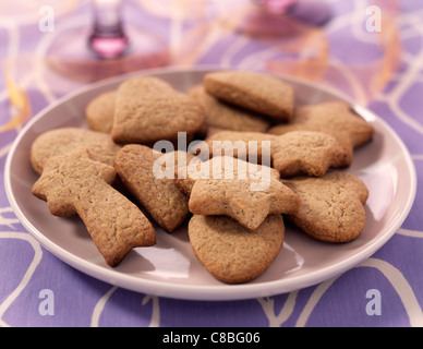 Sankt Nikolaus Spritzgebäck Stockfoto