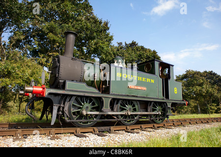 Die Isle Of Wight Steam railway Stockfoto