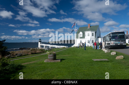 Marshall Point Light Station Maine Stockfoto