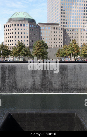 Das neu eröffnete National 11. September Memorial Ground Zero nicht mehr genannt Stockfoto