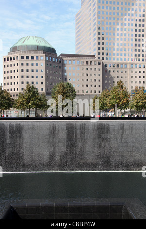 Das neu eröffnete National 11. September Memorial Ground Zero nicht mehr genannt Stockfoto