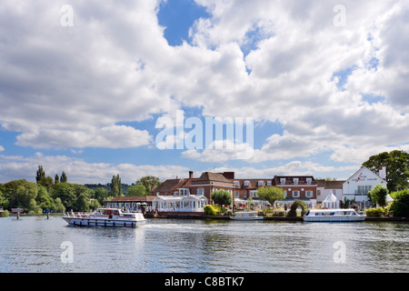 Das Compleat Angler Hotel und Restaurant an der Themse in Marlow, Buckinghamshire, England, UK Stockfoto