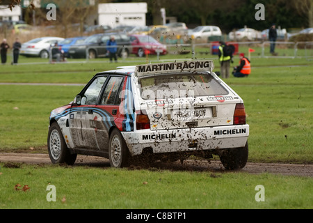 Miki Biasion und Lancia Delta Integrale Stockfoto