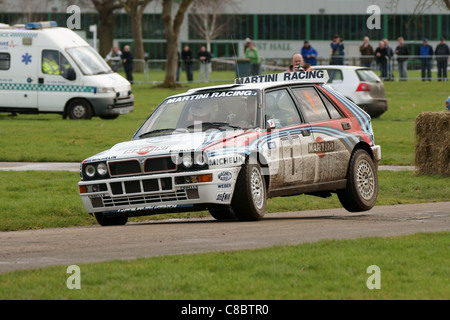 Miki Biasion und Lancia Delta Integrale Stockfoto