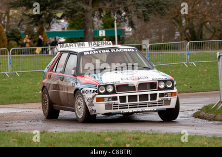 Miki Biasion und Lancia Delta Integrale Stockfoto