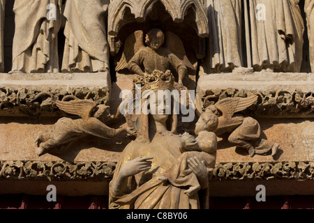 Kathedrale von Amiens, Picardie, Frankreich Stockfoto