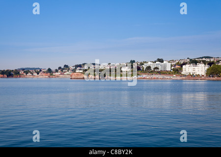 England Devon Torquay Ansichten von Torbay Blick auf Livermead Stockfoto