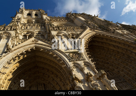 Kathedrale von Amiens, Picardie, Frankreich Stockfoto