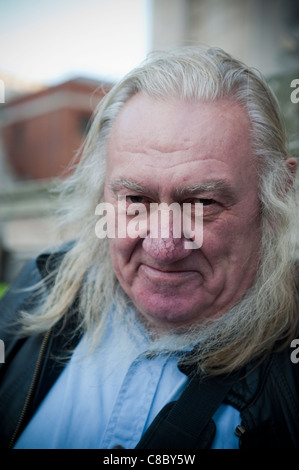 Anti-Globalismus-Protest-Camp in St. Pauls Kathedrale in London am 19. Oktober 2011 Stockfoto