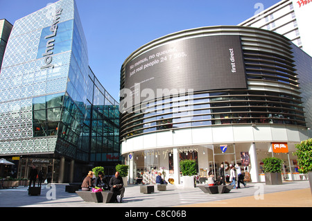 John Lewis Store Einkaufszentrum Westfield Stratford City, Stratford, Newham Borough, Greater London, England, Vereinigtes Königreich Stockfoto