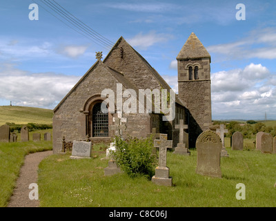 Str. Pauls Kirche, Branxton, Northumberland, England Stockfoto