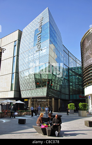 John Lewis Store Einkaufszentrum Westfield Stratford City, Stratford, Newham Borough, Greater London, England, Vereinigtes Königreich Stockfoto