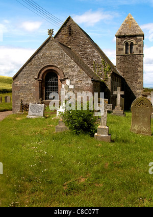 Str. Pauls Kirche, Branxton, Northumberland, England Stockfoto