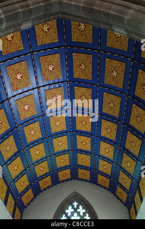 Die Decke, St.-Nikolaus-Kirche, South Kilworth, Leicestershire, England, UK Stockfoto