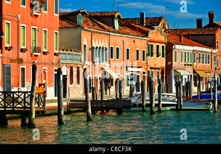 Insel Murano Venedig Italien Stockfoto