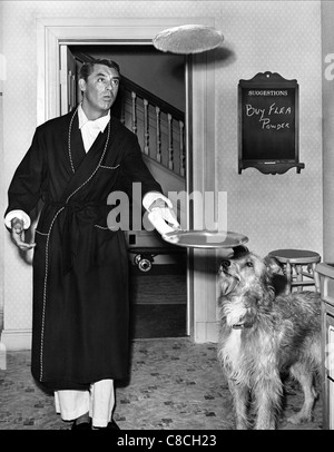 CARY GRANT, Hund, ZIMMER FÜR EINE WEITERE, 1952 Stockfoto