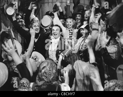 JIMMY DURANTE, Richard Tauber, JUNI CLYDE, LAND OHNE MUSIK, 1936 Stockfoto