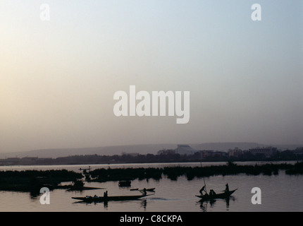 Der Fluss Niger Stockfoto