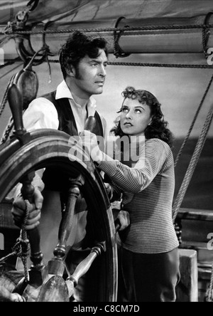 RAY MILLAND, Paulette Goddard, REAP THE WILD WIND, 1942 Stockfoto