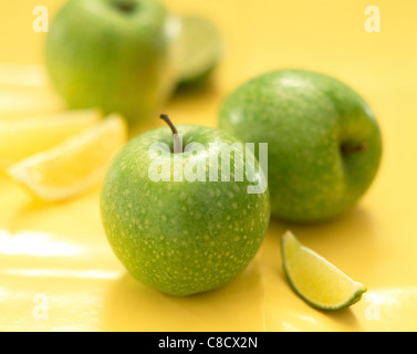 Granny Smith Äpfel Stockfoto