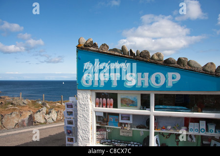 Die meisten südlich Geschenk-Shop in England, Lizard Point, Cornwall Stockfoto
