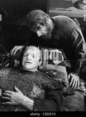 BORIS KARLOFF, Bela Lugosi, SOHN VON FRANKENSTEIN, 1939 Stockfoto