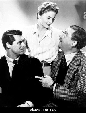 CARY GRANT, Joan Fontaine, Nigel Bruce, Misstrauen, 1941 Stockfoto