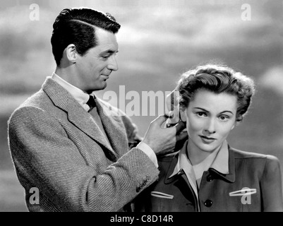 CARY GRANT, Joan Fontaine, Misstrauen, 1941 Stockfoto