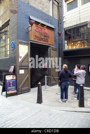 Das Clink Prison Museum in der Tooley Street, London Stockfoto