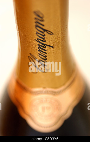 bottle of champagne Stockfoto