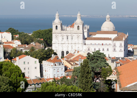 Kloster "São Vicente de Fora" Stockfoto