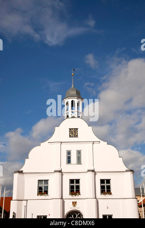 Altes Rathaus von Wolgast, Mecklenburg-Vorpommern, Deutschland Stockfoto