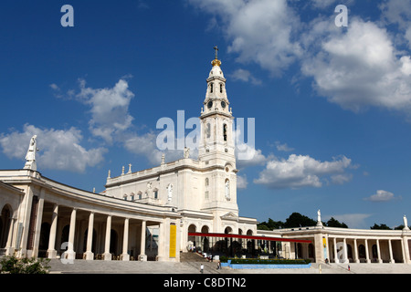 Die Basilika von Fatima, Portugal. Stockfoto