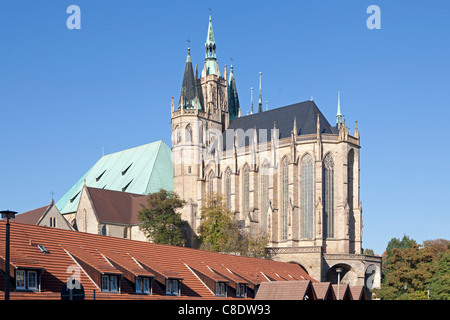 Dom, Erfurt, Thüringen, Deutschland Stockfoto