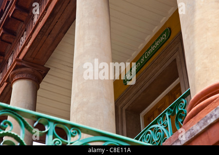 Stadtmarkt, Confederate Museum und Töchter der Konföderation bauen, Charleston, South Carolina Stockfoto