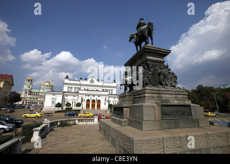 Denkmal zum TSAR Befreier TSAR OSVOBODITEL BOULEVARD SOFIA 31. August 2011 Stockfoto