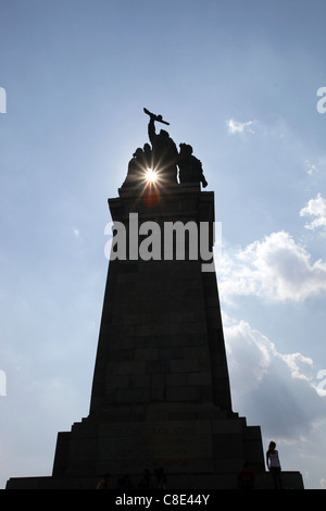 SOWJETISCHEN Armee Denkmal SOFIA Bulgarien 31. August 2011 Stockfoto