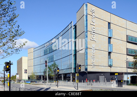 Waitrose & John Lewis Store im Stratford City Einkaufszentrum Westfield neben 2012 Olympic Park Stratford City Newham East London England Großbritannien Stockfoto