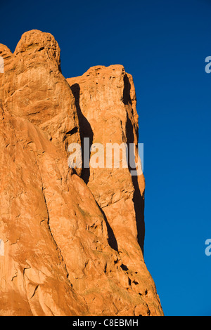 Nord-Gateway Rock, Garden of the Gods, National Natural Landmark, Colorado Stockfoto