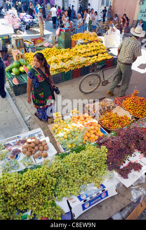 Tlacolula Sonntagsmarkt, Bundesstaat Oaxaca, Mexiko Stockfoto