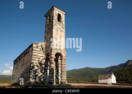 San Michele de Murato, Murato, Korsika, Frankreich Stockfoto