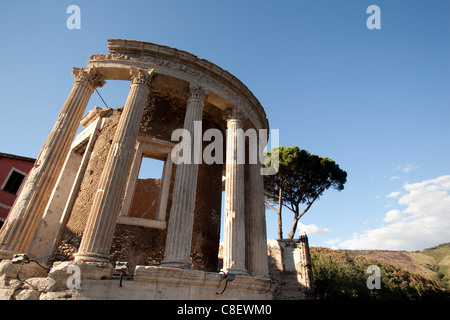 Vesta-Tempel, Tivoli, Latium, Italien Stockfoto